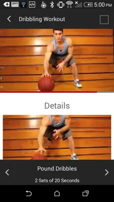 Basketball Dribbling android App screenshot 3